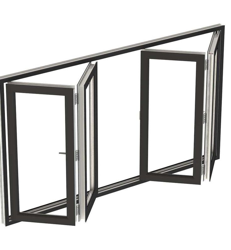 Aluminum Bifold Window with 4-Panel Design