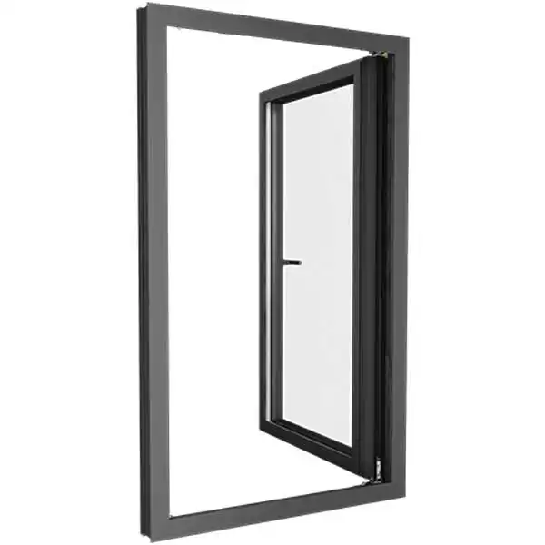 Frameless Tilt & Turn Window for Clear Landscape