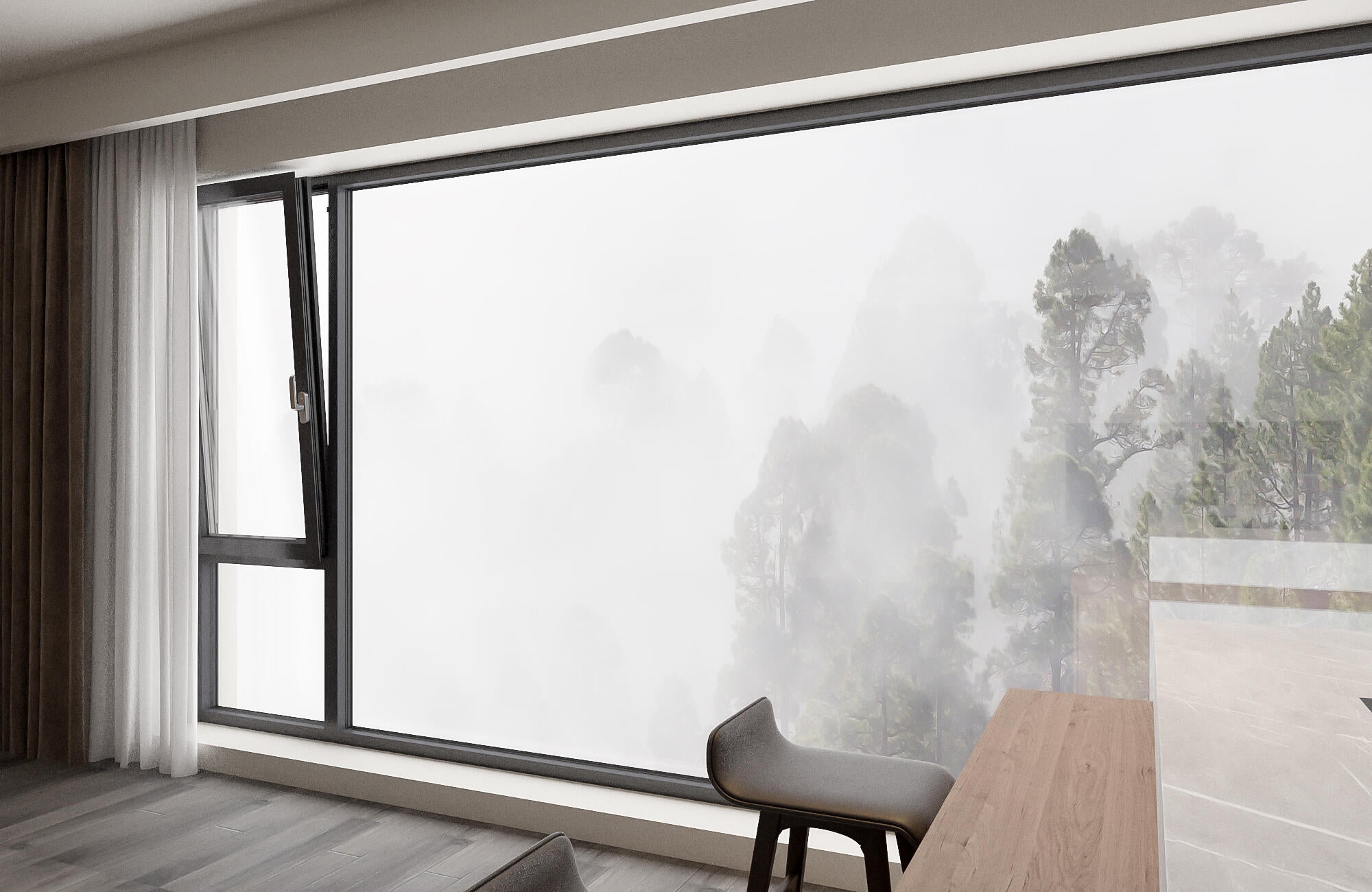 Slim Frame Tilt & Turn Window for Scenic Spaces