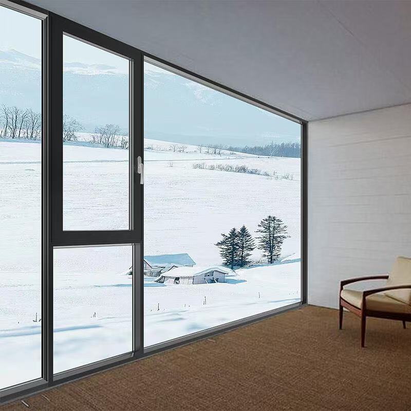 Single Casement Window with Snow View